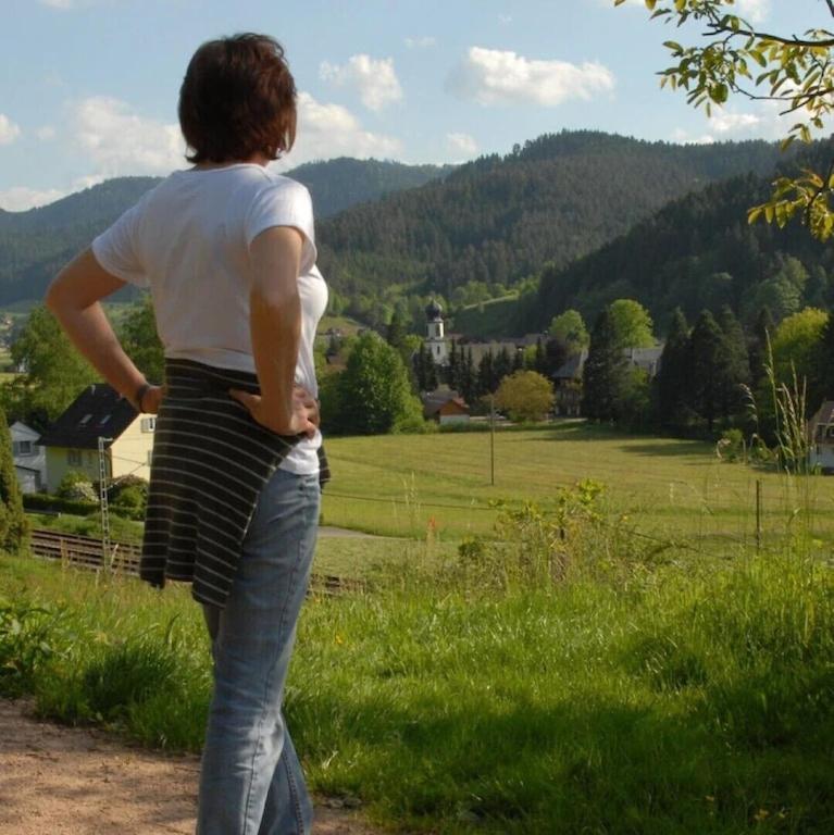 Oberbauernhof - Wohnung "Am Garten" -- Moderne Fewo Im Schoenen Schwarzwaldhaus Gutach Eksteriør billede